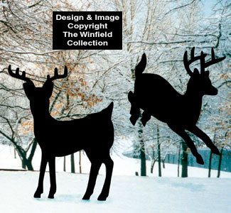 Deer Yard Shadow Pattern Set - The Winfield Collection