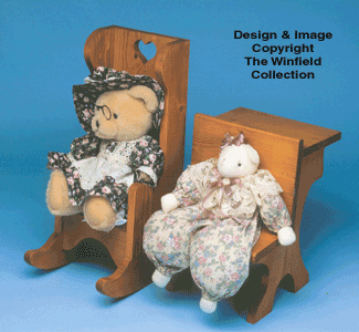 Bear & Doll Furniture Pattern Set #2 - The Winfield Collection