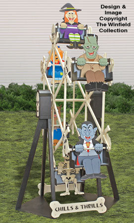 Halloween Ferris Wheel and Riders Plan Set - The Winfield Collection