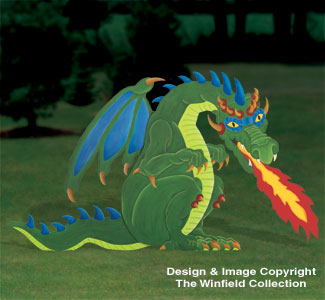 Giant Fire Breathing Dragon Pattern - The Winfield Collection