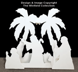 Medium Silent Night #2 Pattern (Shepherds) - The Winfield Collection