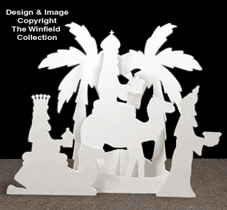 Medium Silent Night Pattern Set (W1539CY, W1628 & W1629) - The Winfield Collection