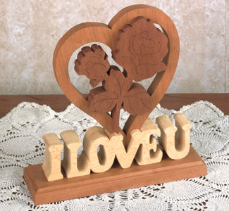 Scroll Saw Valentine Wood Pattern(F) - The Winfield Collection