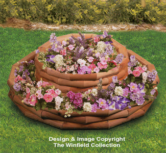 Landscape Timber Round Planter Plans - The Winfield Collection