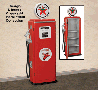 Gas Pump Woodworking Plans - The Winfield Collection
