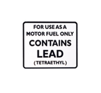 Contains Lead Vinyl Decal - The Winfield Collection