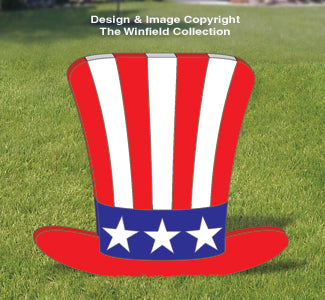 Small Uncle Sam Hat Pattern - The Winfield Collection