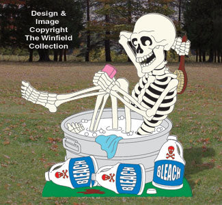 Washtub Skeleton Woodcrafting Pattern - The Winfield Collection