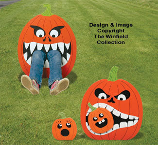 Hungry Pumpkins Combo Pattern Set (W1713 & 1714) - The Winfield Collection