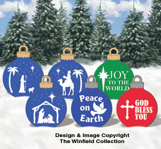 Large Ornaments #2 Woodcraft Pattern - The Winfield Collection