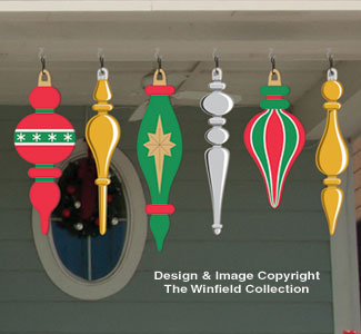 Large Ornaments #3 Woodcraft Pattern - The Winfield Collection