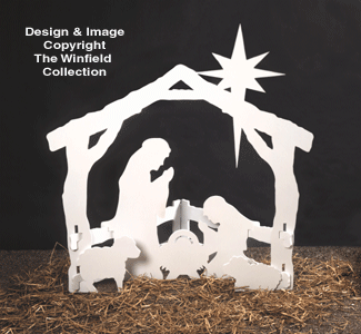 Large Silent Night Pattern Set (W1540CY, W1721 & 1722) - The Winfield Collection