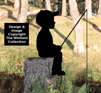 Fishin' Kids Shadow Pattern Set (SH98 & W1719) - The Winfield Collection