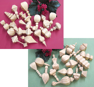 Compound Cut Mini Ornaments Project Pattern - The Winfield Collection