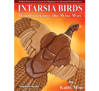 INTARSIA BIRDS Woodworking: the Wise Way Book - The Winfield Collection