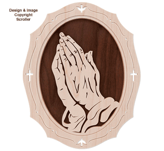 Praying Hands Frame-N-Art Scroll Design - The Winfield Collection