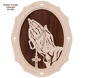 Holy Rosary Frame-N-Art Scroll Design - The Winfield Collection