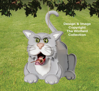 Hungry Cat Birdhouse Plans - The Winfield Collection