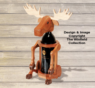 Moose Wine Bottle Holder Plan - The Winfield Collection