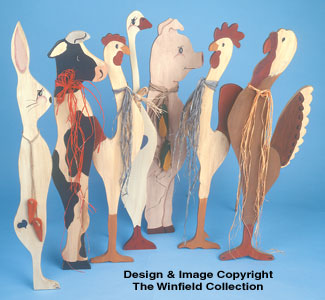 Slender Fellas Woodcraft Pattern - The Winfield Collection