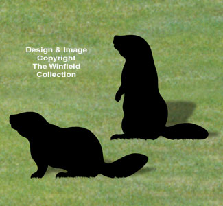 Beaver Shadow Woodcraft Pattern - The Winfield Collection