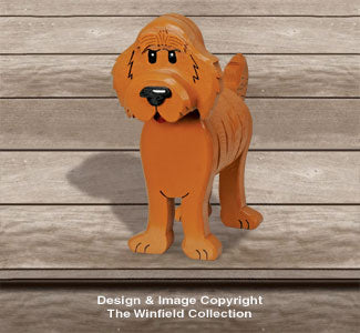 Layered Golden Doodle Woodcraft Pattern - The Winfield Collection