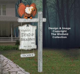 Dead & Breakfast Sign Plan - The Winfield Collection