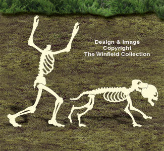 Skeleton Chase #2 Woodcraft Pattern - The Winfield Collection