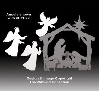 Small Silent Night Angels Pattern - The Winfield Collection