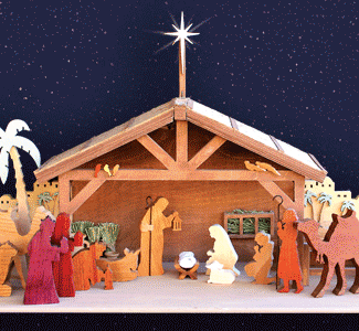 The Nativity In Wood Plan - The Winfield Collection