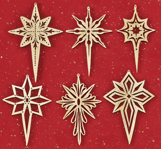 Heavenly Star Ornaments Combo Set - The Winfield Collection