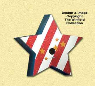 Star Birdhouse Wood Project Plan(F)