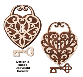 Key to My Heart Ornaments Pattern Set - The Winfield Collection