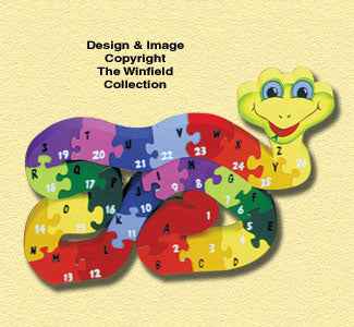 Snake Puzzle Pattern