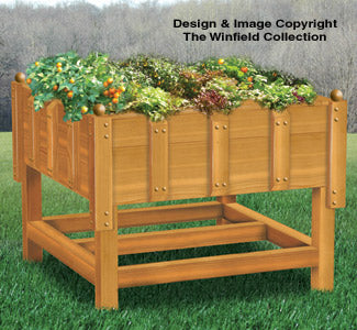 Raised 4x4 Garden Plans - The Winfield Collection