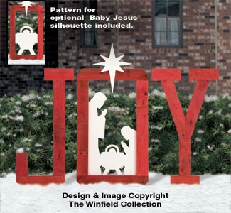Pallet Wood Yard JOY Pattern - The Winfield Collection
