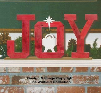 Pallet Wood Indoor JOY Pattern - The Winfield Collection