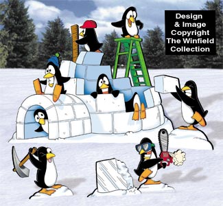 Penguin Fun Pattern - The Winfield Collection