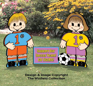 Dress-Up Darlings Soccer Outfits Pattern - The Winfield Collection