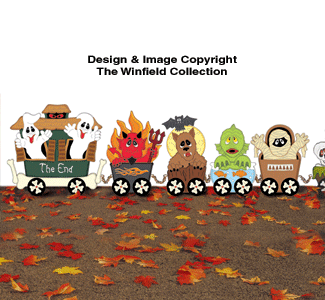 Large Size Monster Express #2 Woodcraft Pattern - The Winfield Collection