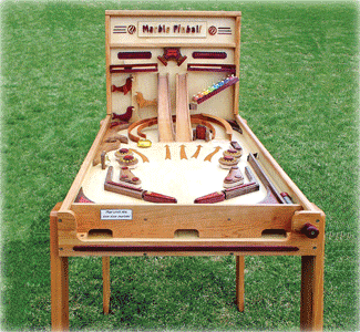 Marble Pinball Machine Plan - The Winfield Collection