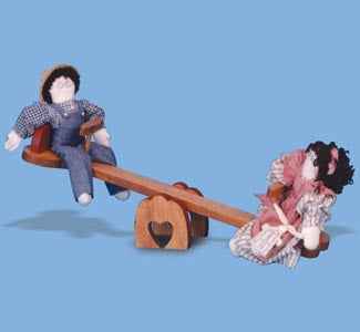 Doll Teeter Totter Woodcraft Pattern