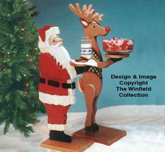 Christmas Treat Stands Plans(F)