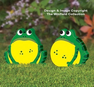 Fat Garden Frogs Pattern - The Winfield Collection
