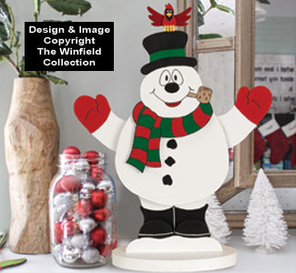 Tabletop Dancing Snowman Pattern - The Winfield Collection