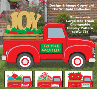 Red Truck Cargo #6 Pattern Set - The Winfield Collection