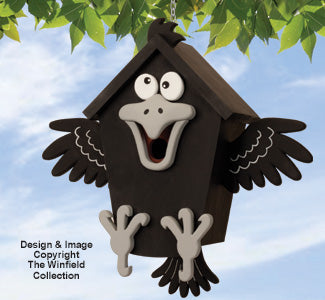 Krafty Krow Birdhouse Pattern - The Winfield Collection