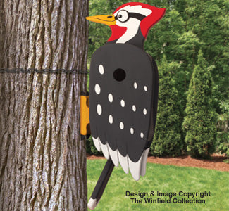 Wacky Woodpecker Birdhouse Pattern - The Winfield Collection