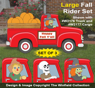 Large Fall Rider Pattern Set - The Winfield Collection