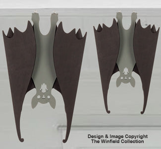 3D Hanging Bats Woodcraft Pattern - The Winfield Collection